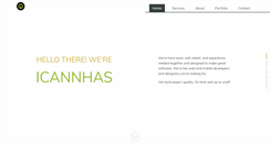 Desktop Screenshot of icannhas.com