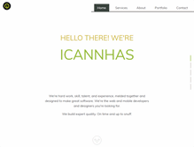 Tablet Screenshot of icannhas.com